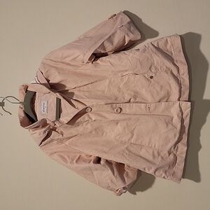 Absorba size 100 pale pink jacket hooded raincoat